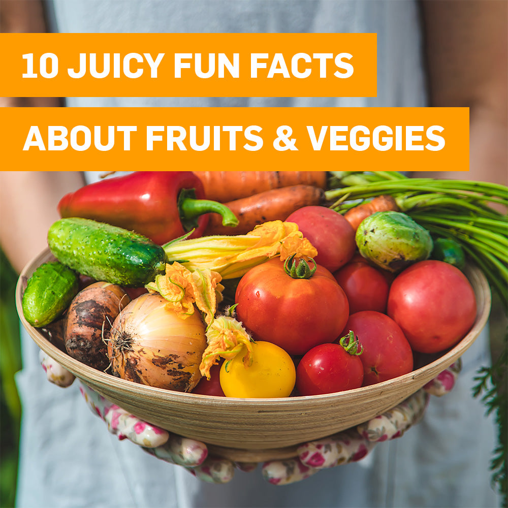 10 Juicy Fun Facts About Fruits & Veggies