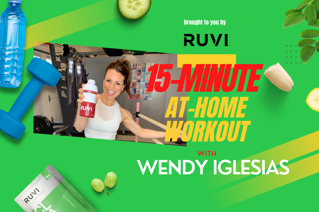 15 minute At-Home HIIT Workout with Wendy Iglesias