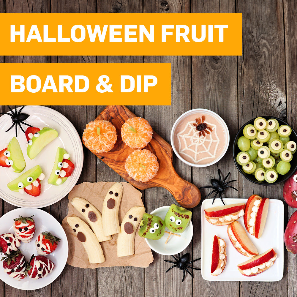 RUVI RECIPE: HALLOWEEN FRUIT BOARD & FRUIT DIP