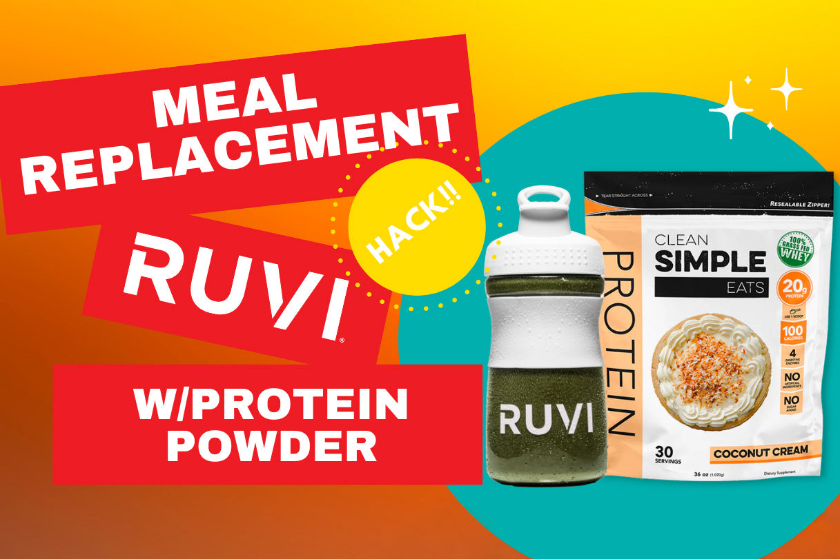 How To Make A Meal Replacement Shake With Ruvi