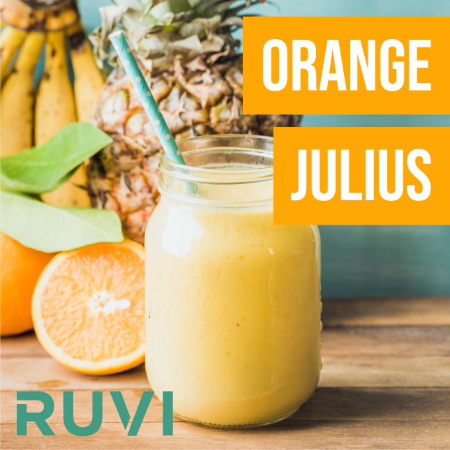 Ruvi Orange Julius Recipe